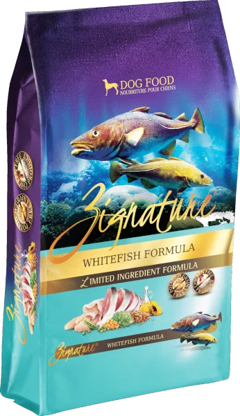 Zignature Limited Ingredient Whitefish Formula Dog Food