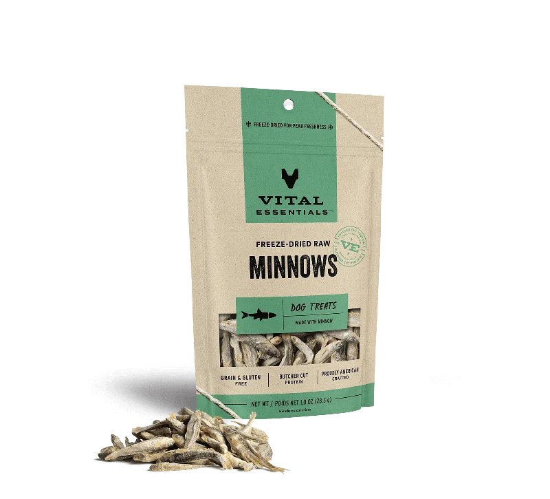 Vital Essentials Freeze-Dried Minnow Dog Treats