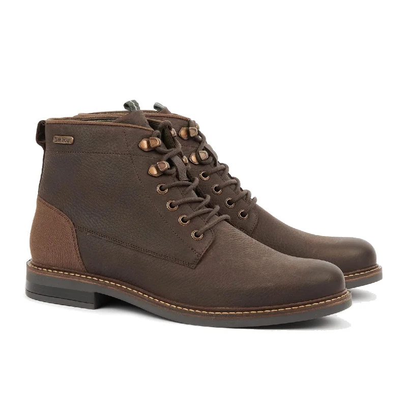 Barbour Mens Deckham Boot - Mocha