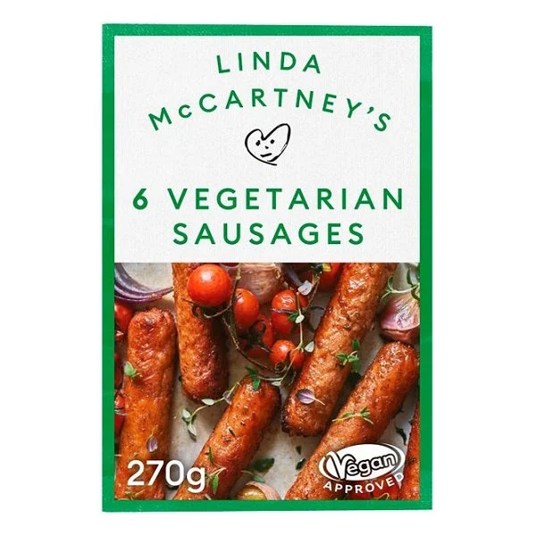 Linda McCartney's Vegetarian Sausages 270g (6pk)