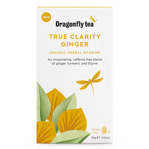 Dragonfly Tea Organic True Clarity Ginger 4x20 Teabags