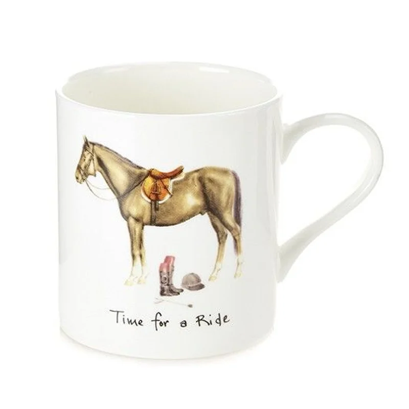 Orchid Designs Time For A Ride Mug