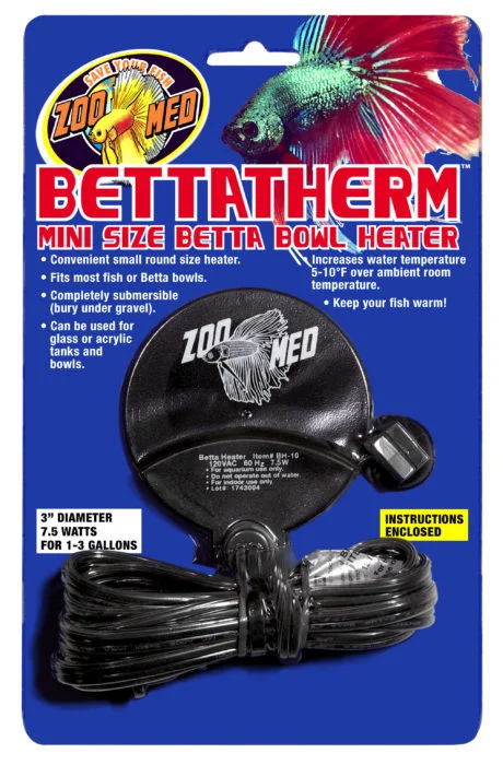 Zoo Med Bettatherm Betta Bowl Heater