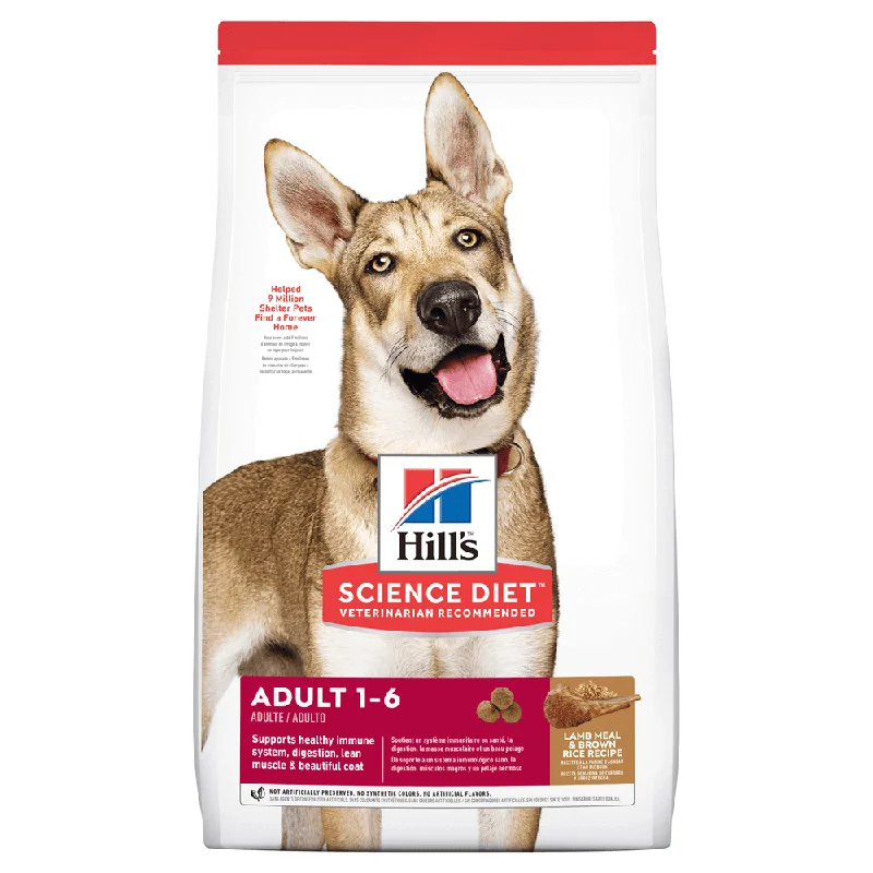 Hill’s – Science Diet – Adult Dog (1-6) – Lamb & Rice