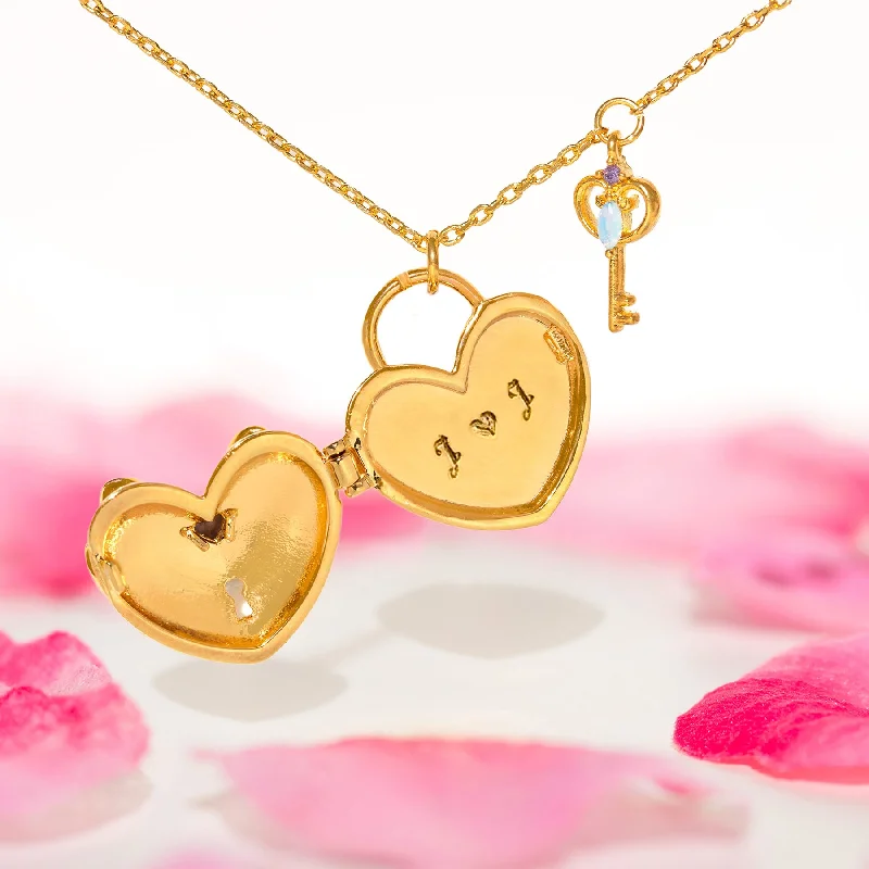 Love Locket Engravable Necklace