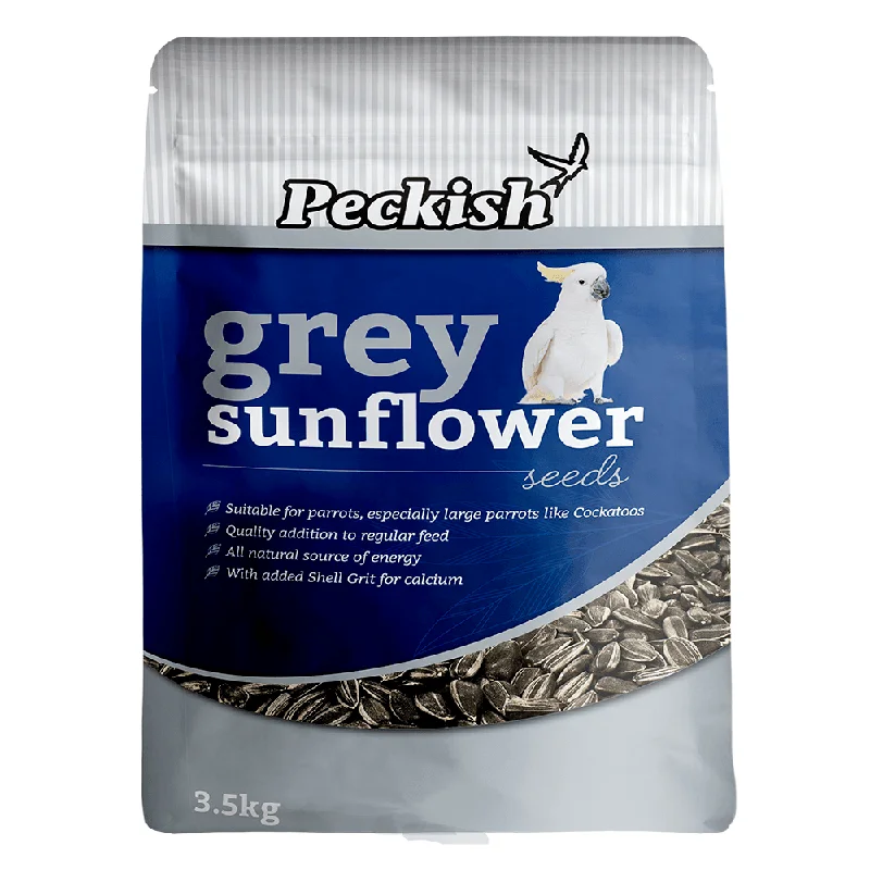 Peckish – Grey Sunflower Seed