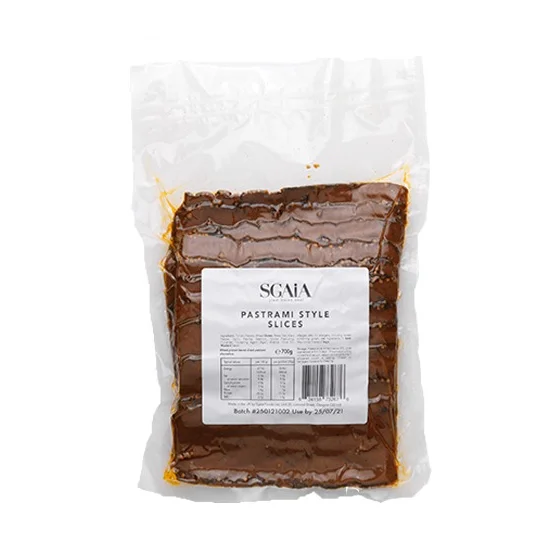 SGAiA Vegan Pastrami Style Slices 700g