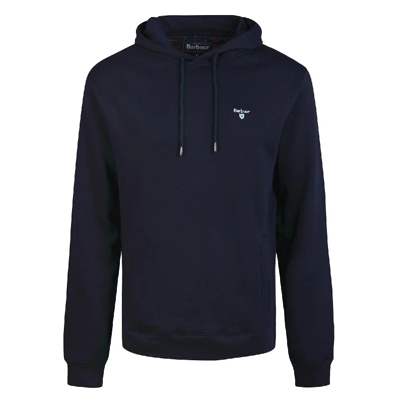 Barbour Mens Grassington Hoodie - Navy