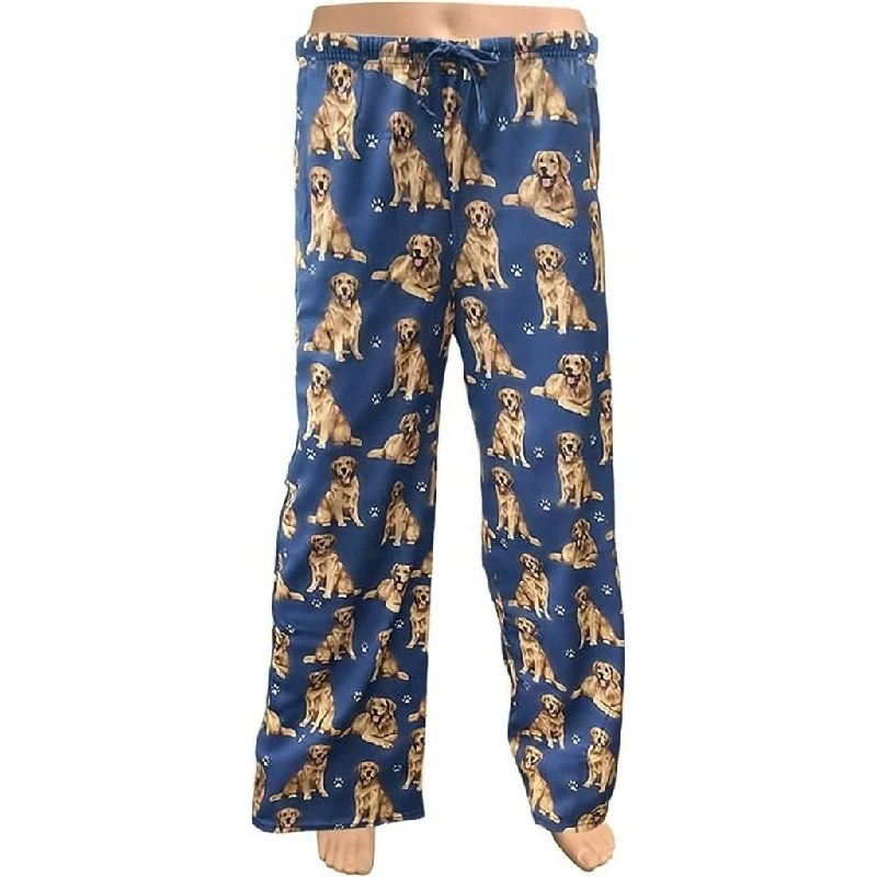 Comfies : Pet Lover Unisex Pajama Bottoms - Golden Retriever