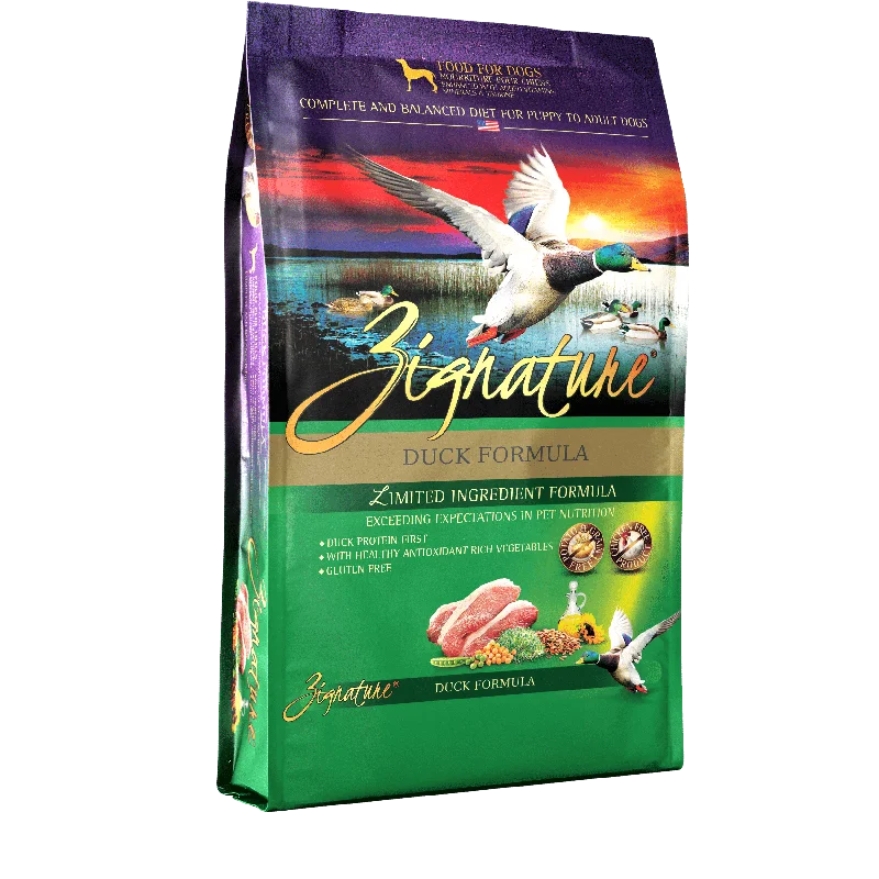 Zignature Limited Ingredient Duck Formula Dry Dog Food