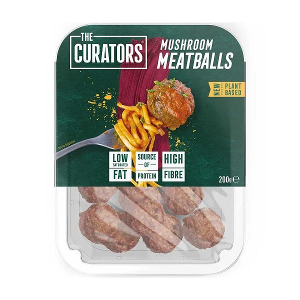 The Curators Mushroom Meatballs 200g