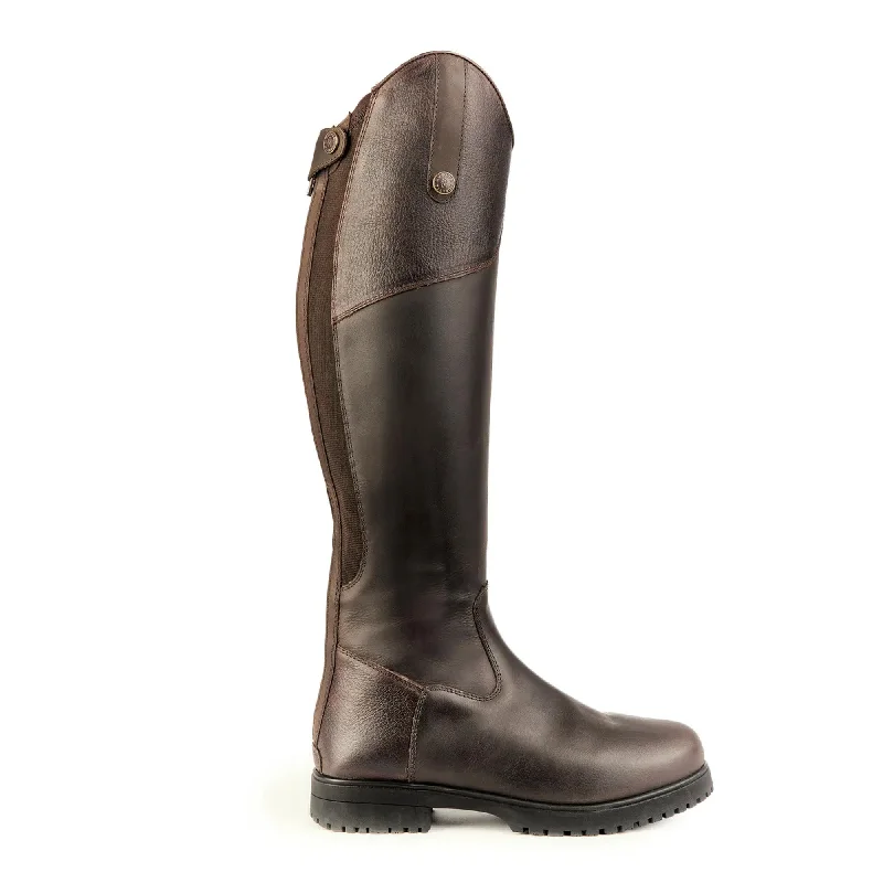 Moretta Ventura Riding Boot - Dark Brown