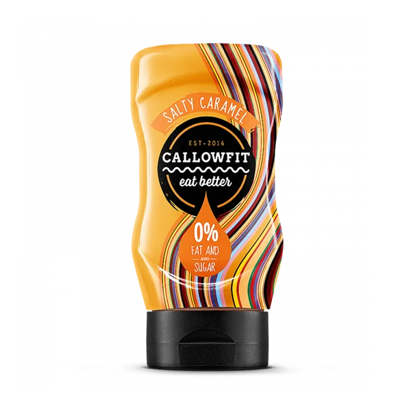 Callowfit The Salted Caramel Sauce 300ml (6pk)