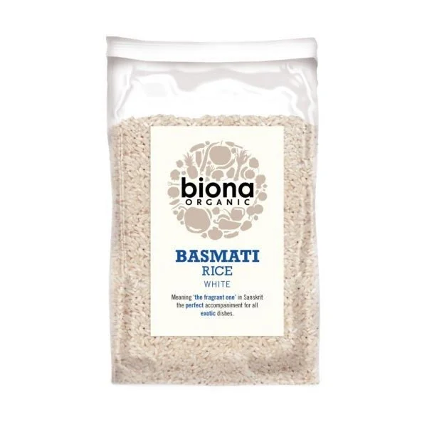 Biona Organic White Basmati Rice 500g