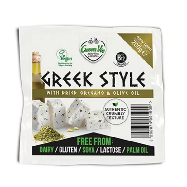 Greenvie Block - Greek Style with Olive Oil & Oregano 200g (6pk)