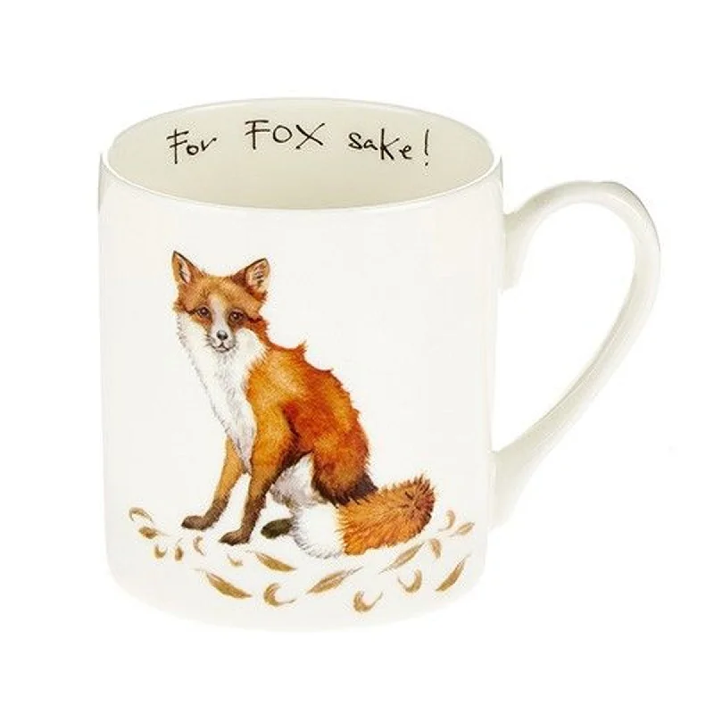 Orchid Designs For Fox Sake Mug