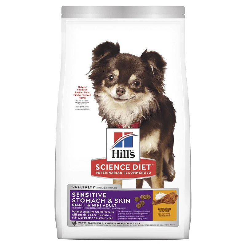 Hill’s – Science Diet – Adult Dog – Sensitive Stomach & Skin – Small & Mini