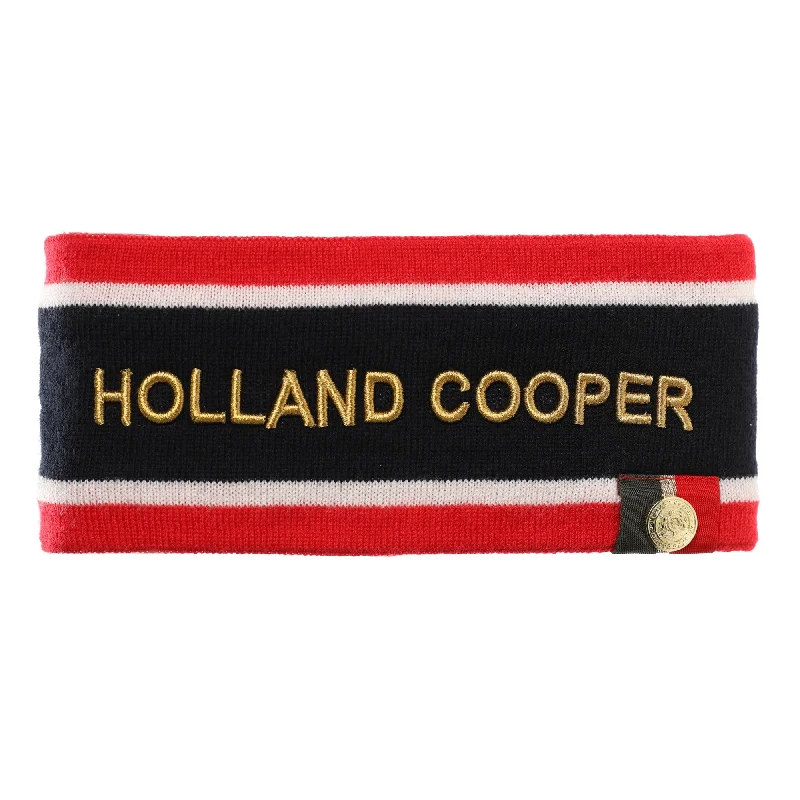 Holland Cooper Iconic Tri-Colour Headband