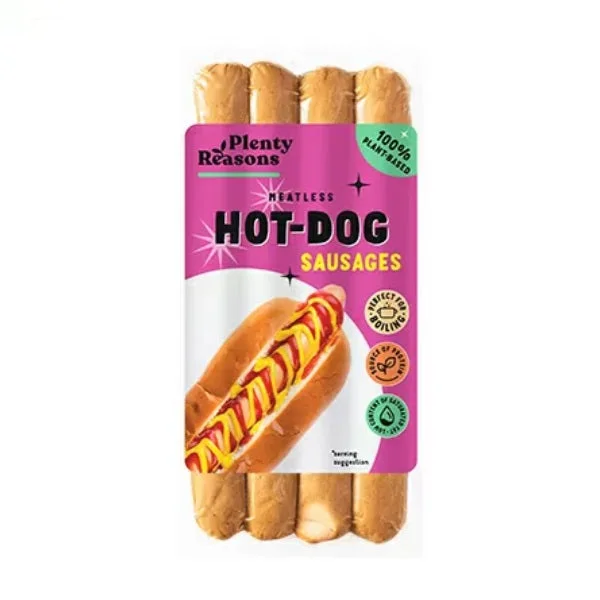 Plenty Reasons Hot Dog Sausages 180g