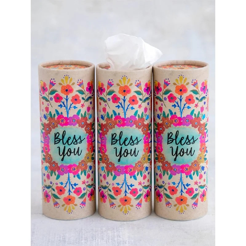 Natural Life : Car Tissues, Set of 3 - Bless You