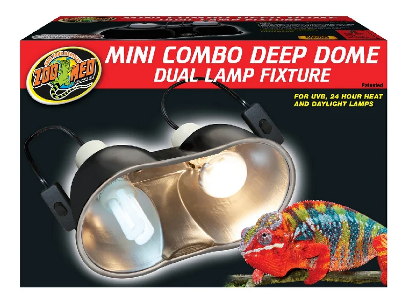 Zoo Med Mini Combo Deep Dome Lamp