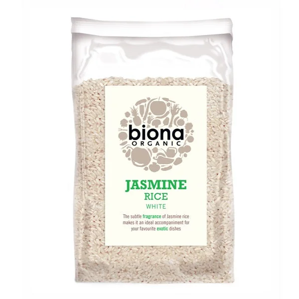 Biona Organic White Jasmine Rice 500g