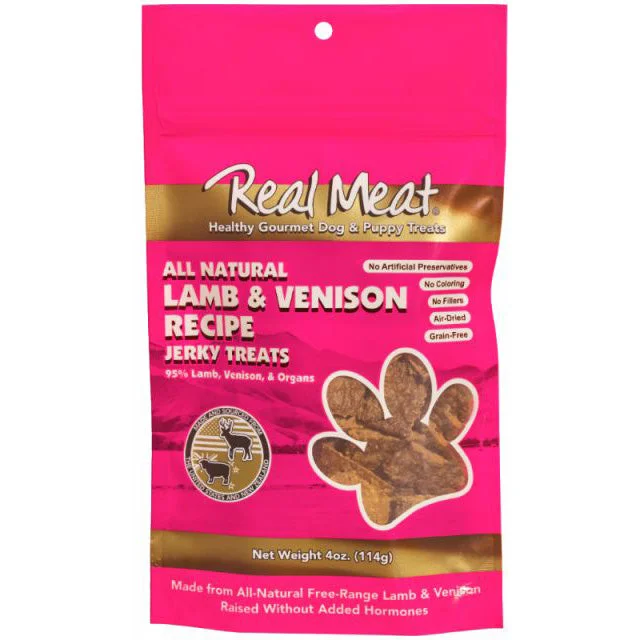 The Real Meat Company Lamb & Venison Jerky Dog Treats