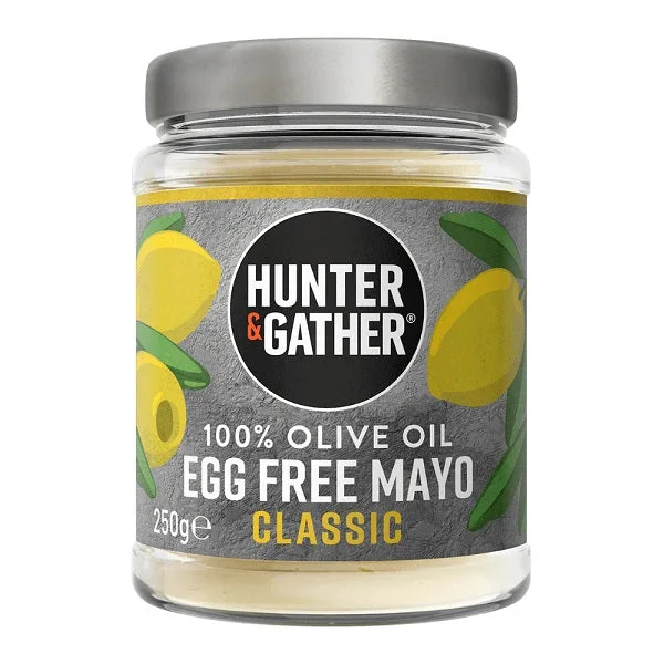 Hunter & Gather Egg Free Classic Olive Oil Mayo 250g (6pk)