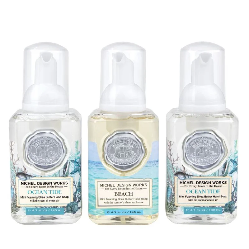 Michel Design Works : Seaside Mini Foaming Hand Soap Set