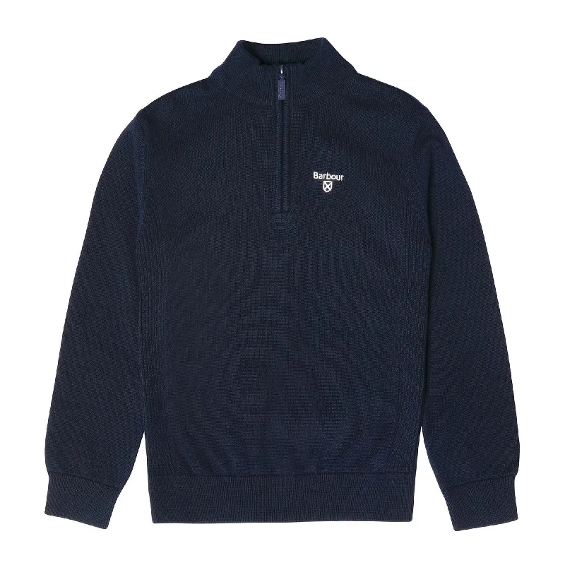 Barbour Boys Harris Half Zip Jumper