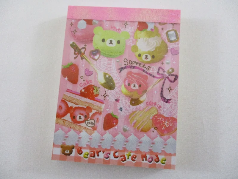 Cute Kawaii Q-Lia Strawberry Sweets Mini Notepad / Memo Pad - Stationery Designer Paper Collection