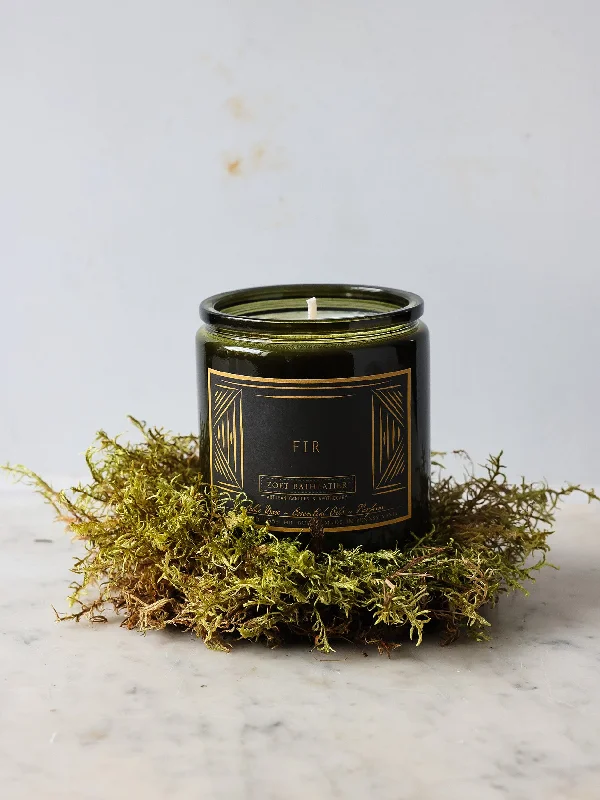 'Rustic Fir' Hand-poured Candle - in 3 sizes