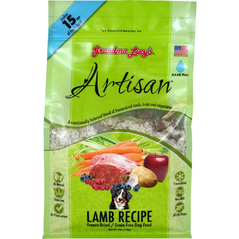 Grandma Lucy's Artisan Lamb Grain-Free Freeze-Dried Dog Food