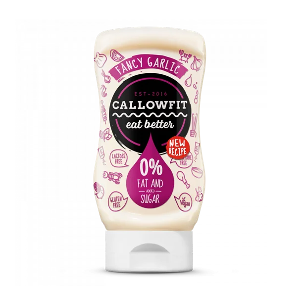 Callowfit Fancy Garlic Sauce 300ml (6pk)