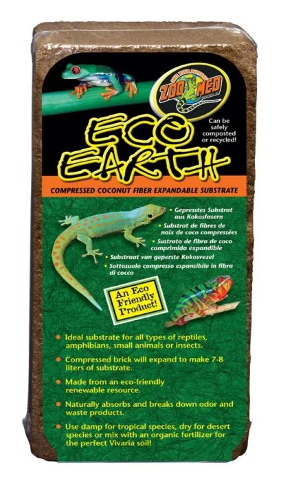 Zoo Med Eco Earth Coconut Bedding Brick