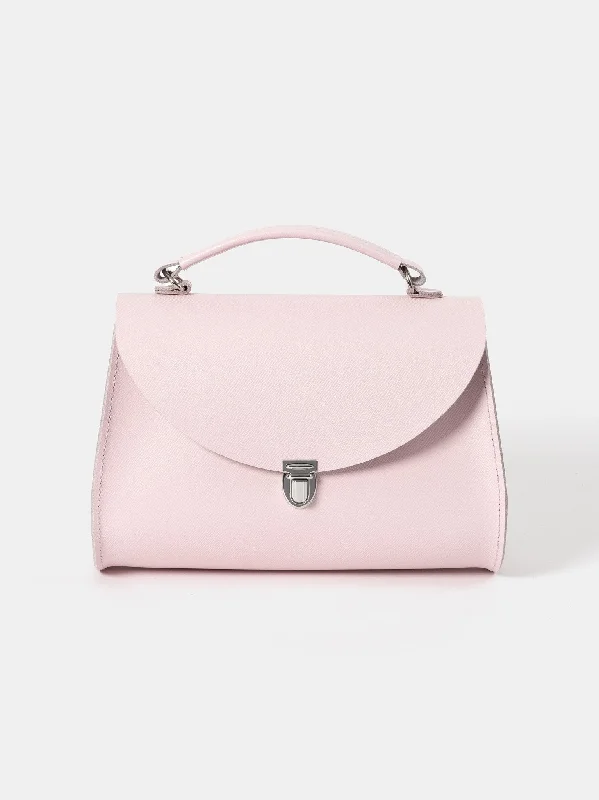 The Poppy - Fondant Pink Saffiano