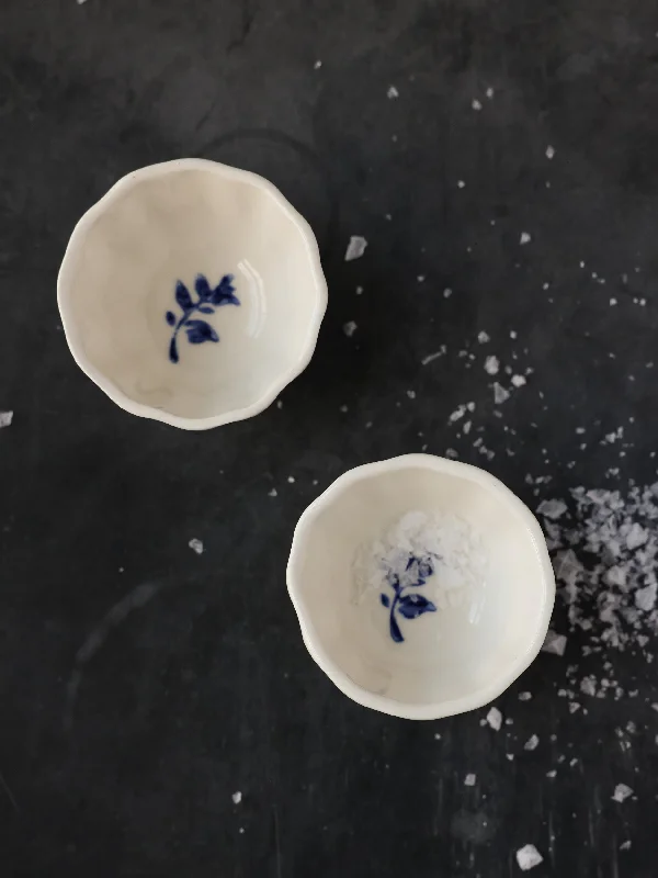 Petite Floral Salt Dish