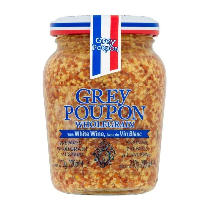 Grey Poupon Wholegrain Mustard 210g (6pk)