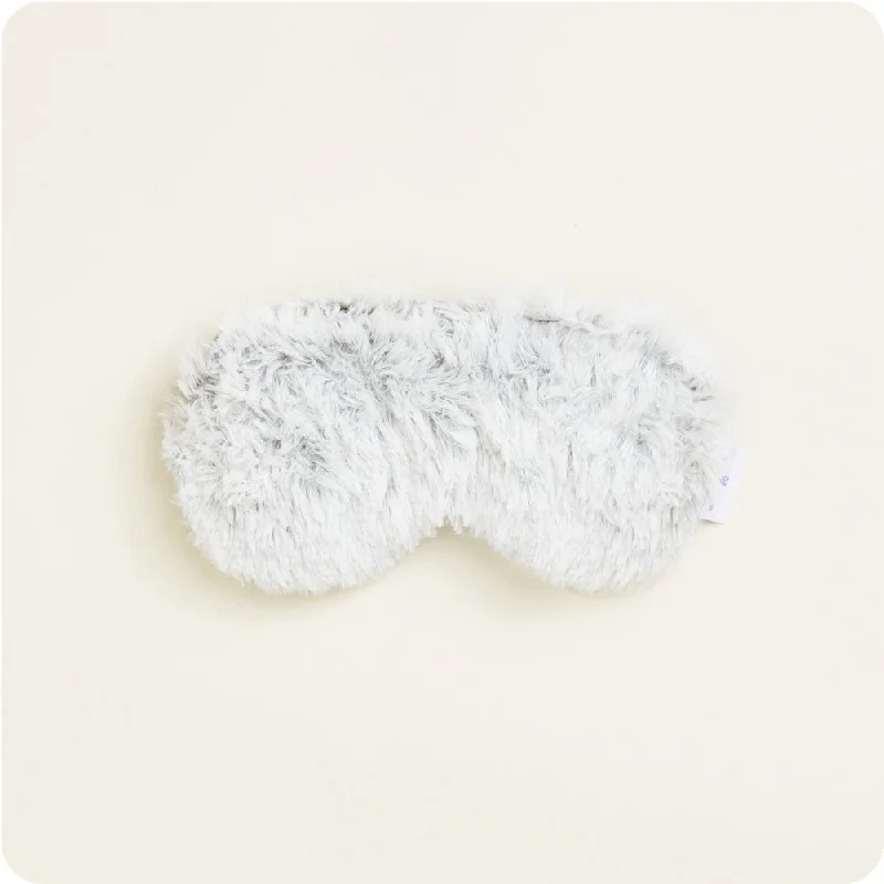 Marshmallow Gray Warmies Eye Mask