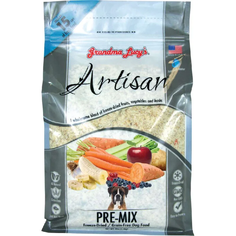 Grandma Lucy's Grain Free Artisan Pre-Mix Freeze Dried Dog Food