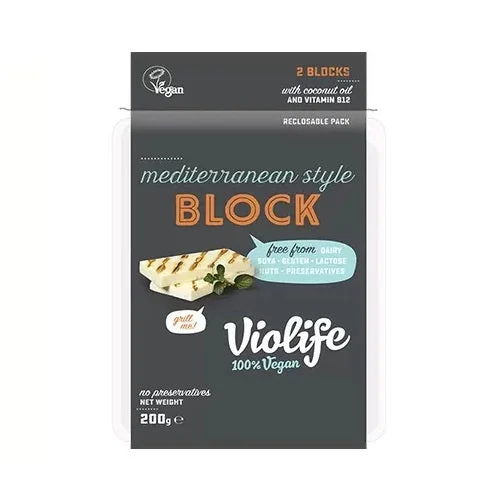 Violife Mediterranean 'Halloumi Style Cheese' Block 200g