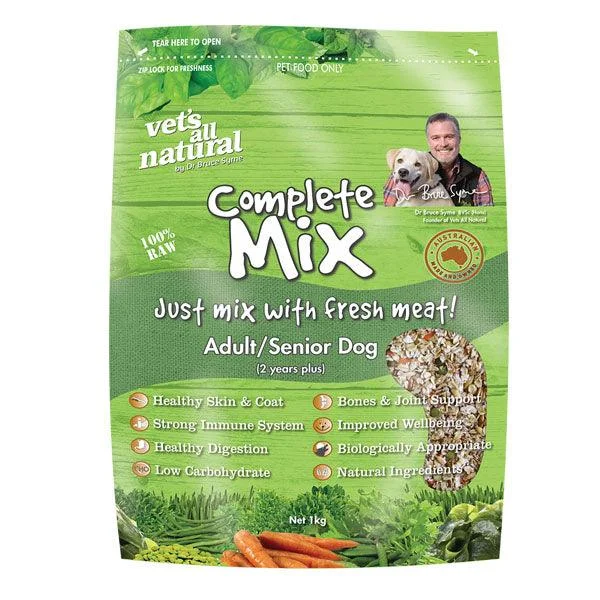 Vet’s All Natural – Complete Mix – Adult / Senior Dog