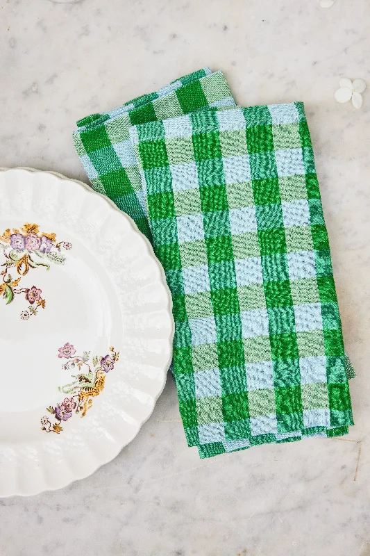 Checkered Irish Linen Napkin