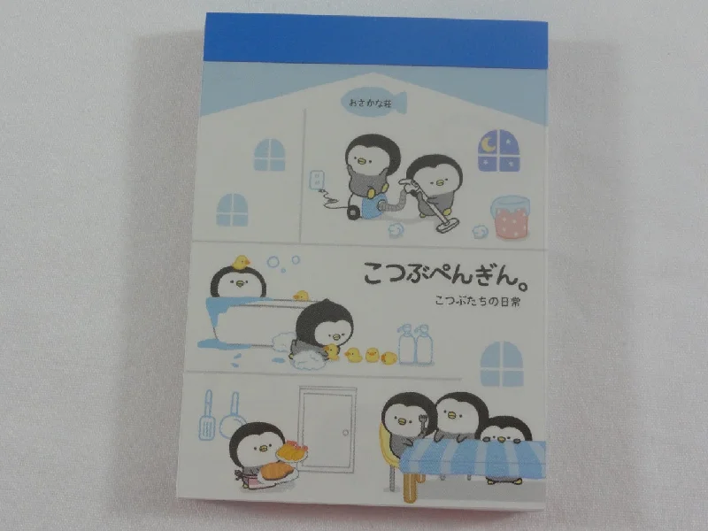 Cute Kawaii Kamio Penguin Home Chore Mini Notepad / Memo Pad