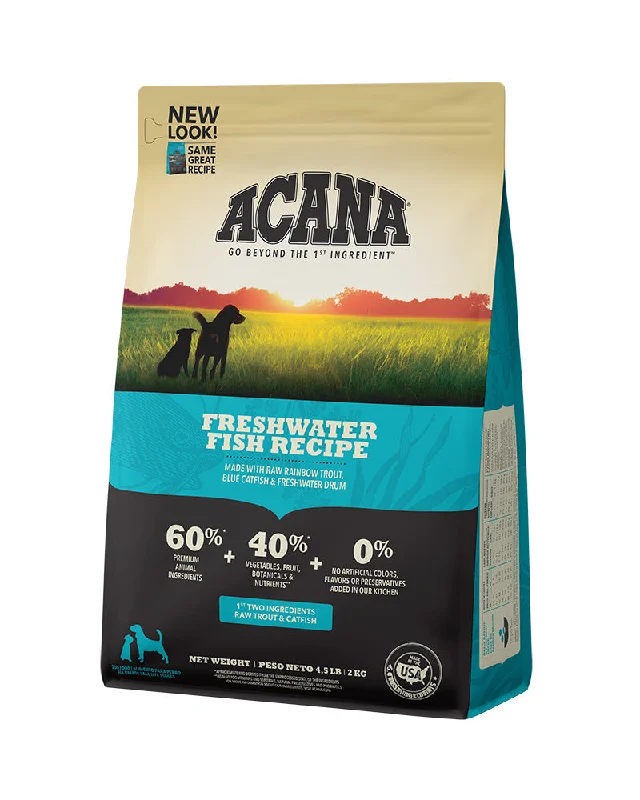 Acana Heritage Freshwater Fish Dry Dog Food 4.5lb