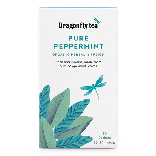 Dragonfly Tea Organic Pure Peppermint 4x20 Teabags