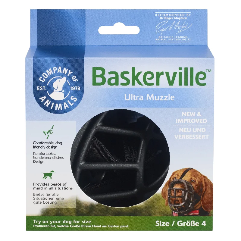 Company of Animals Baskerville Ultra Dog Muzzle Size 4