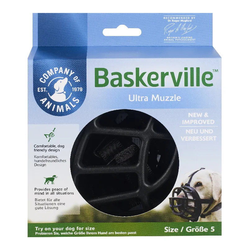 Company of Animals Baskerville Ultra Dog Muzzle Size 5