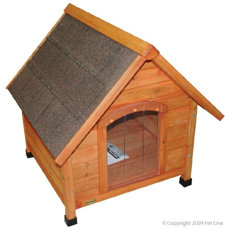 Pet One Chalet Timber Dog Kennel Extra Large