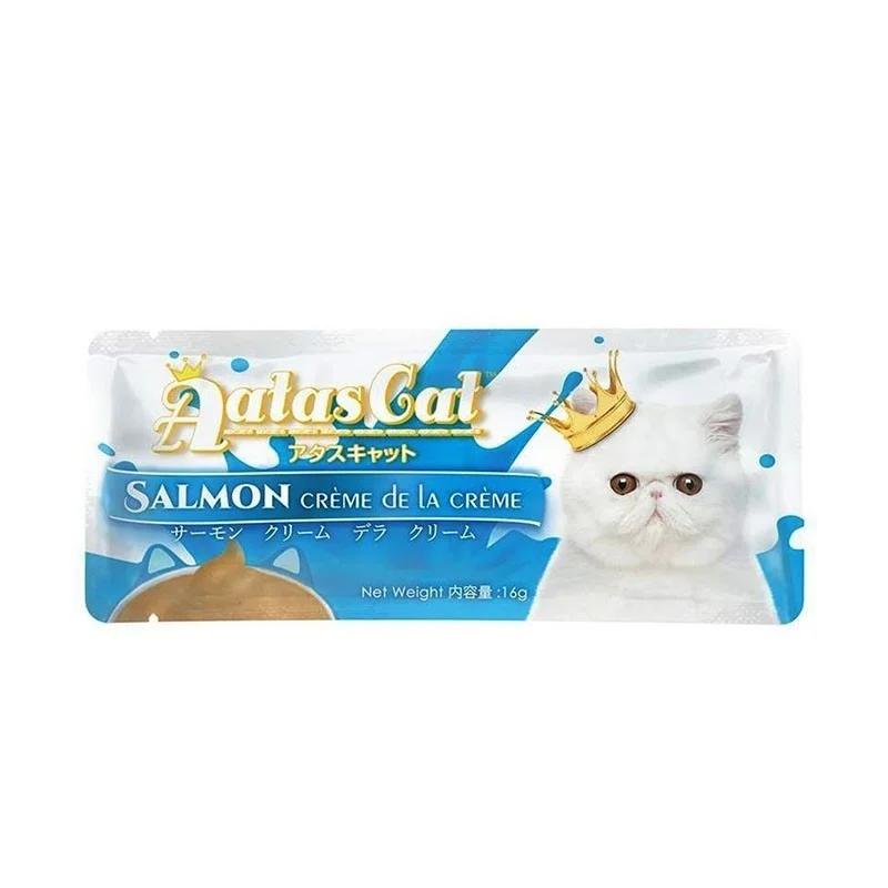 Aatas Cat Creme De La Creme Salmon Pouch Cat Treat